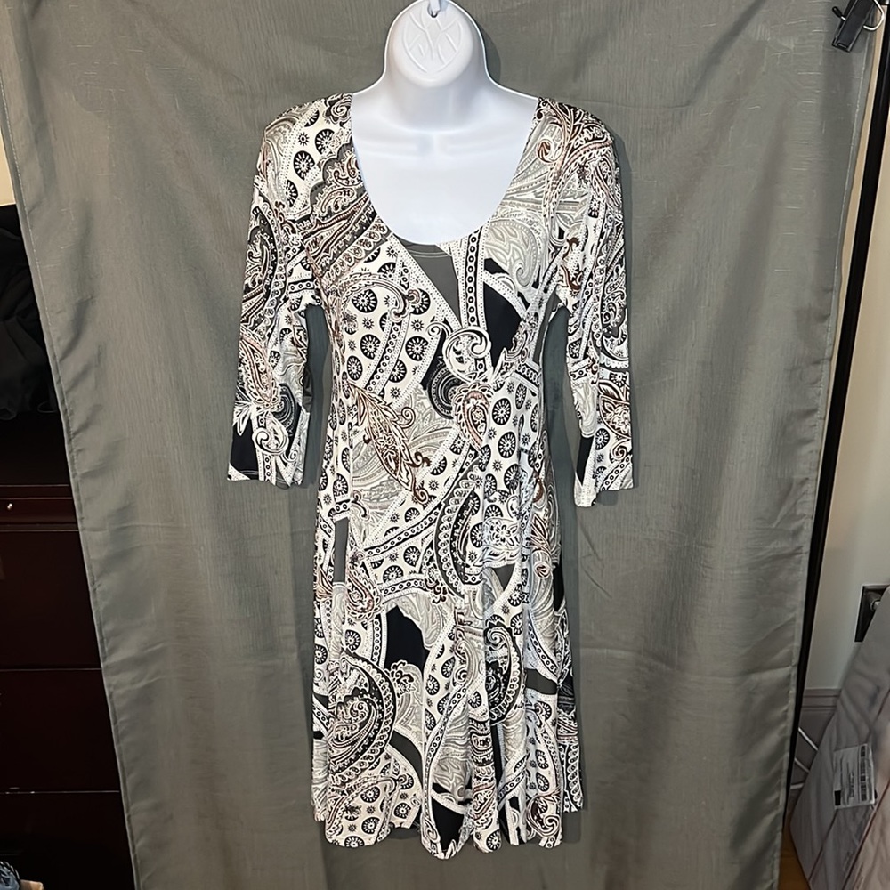 Joy’s Paris Long Sleeve Mini Dress, size Small/Medium - Picture 4 of 8